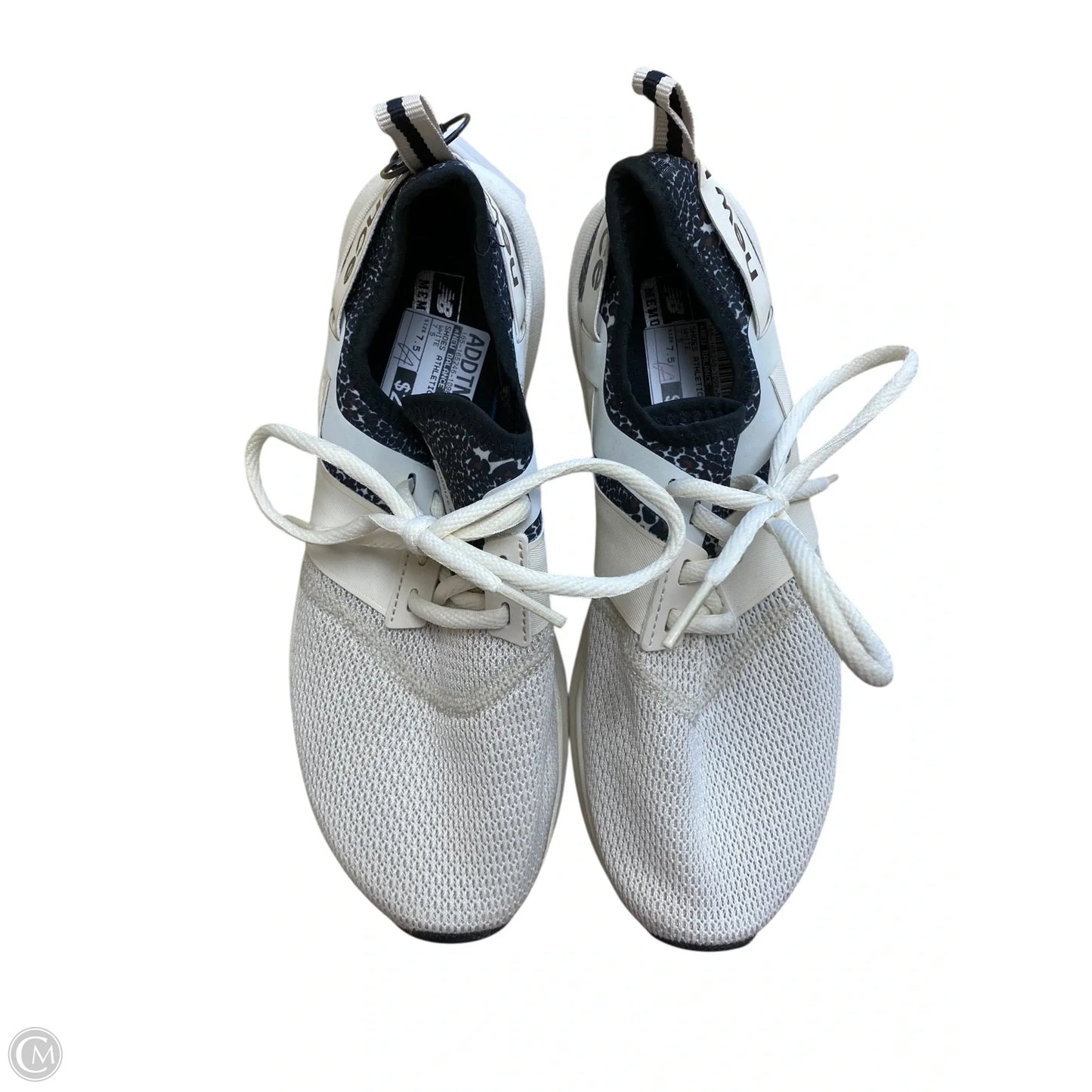 Shoes Athletic By New Balance In White, Size: 7.5