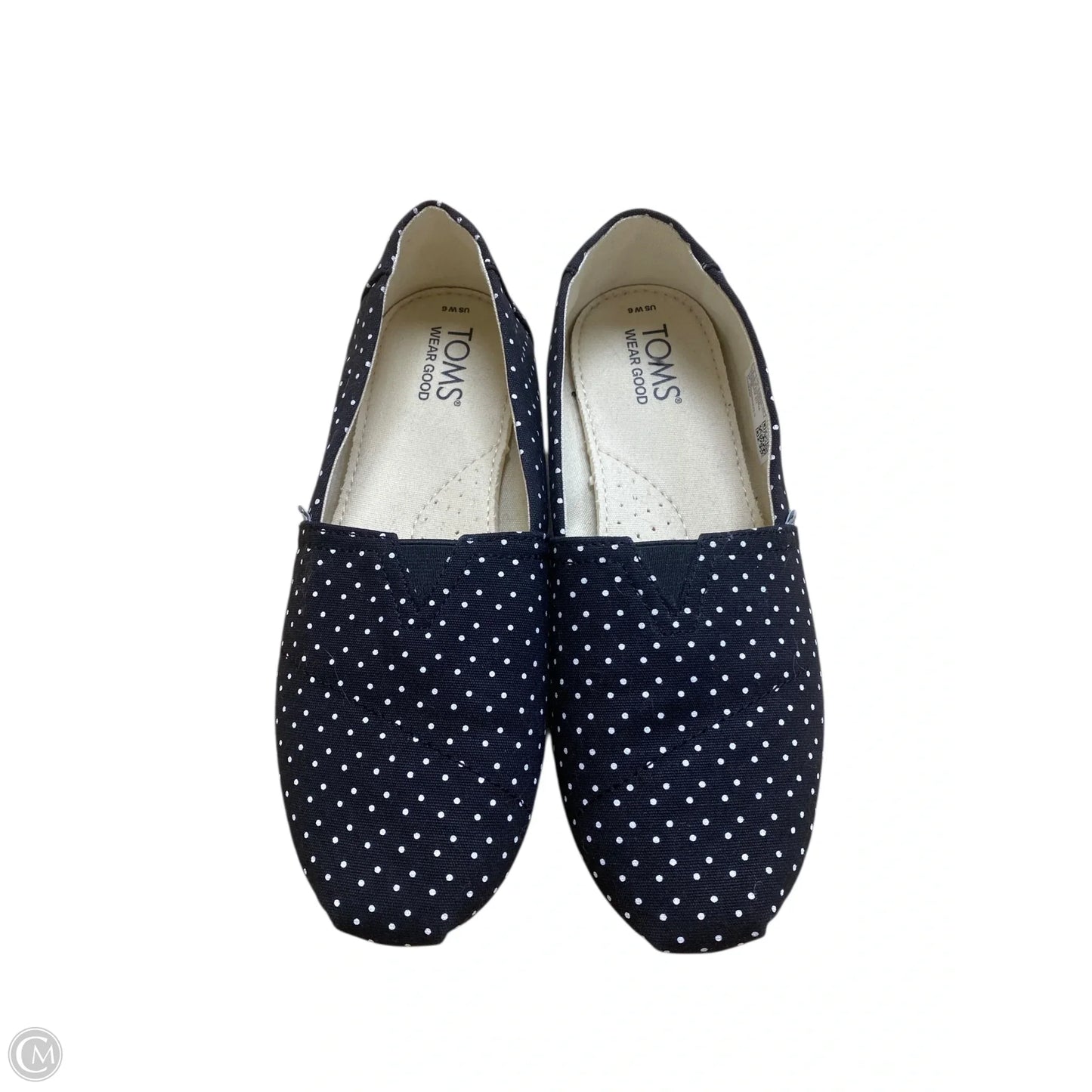 Shoes Flats By Toms In Polkadot Pattern, Size: 6