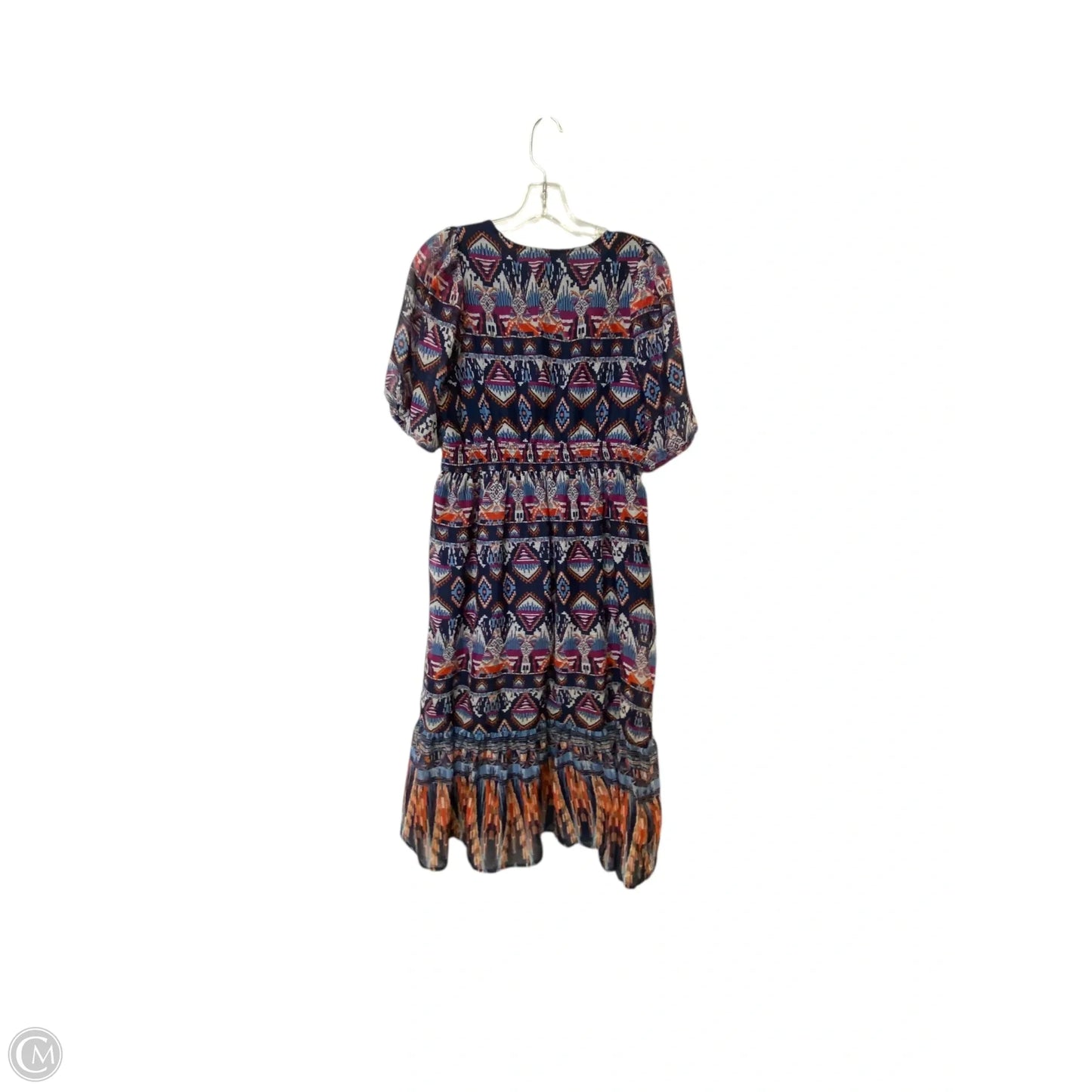 Dress Casual Maxi By Old Navy In Blue & Purple, Size: M