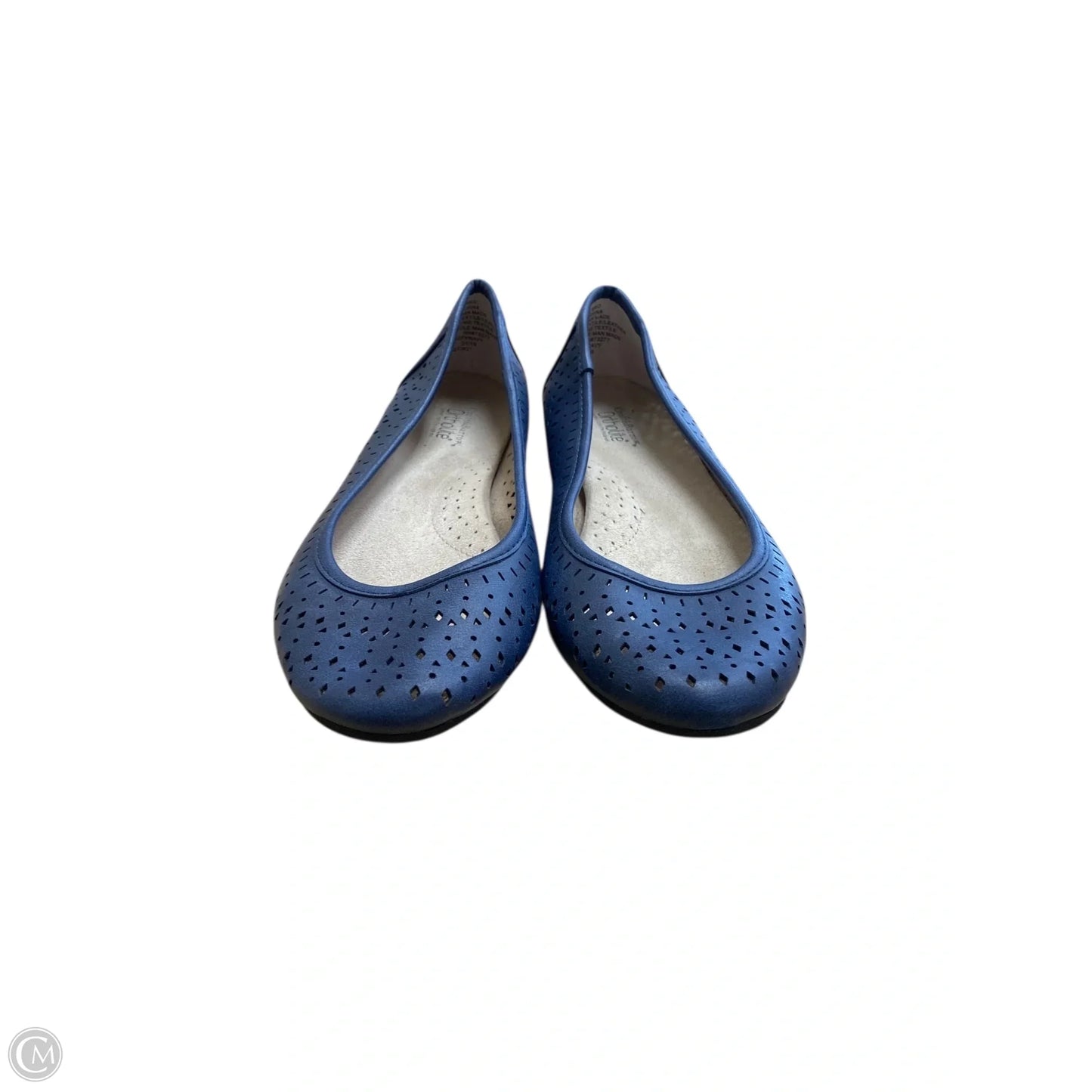 Shoes Flats By Croft And Barrow In Blue, Size: 7.5