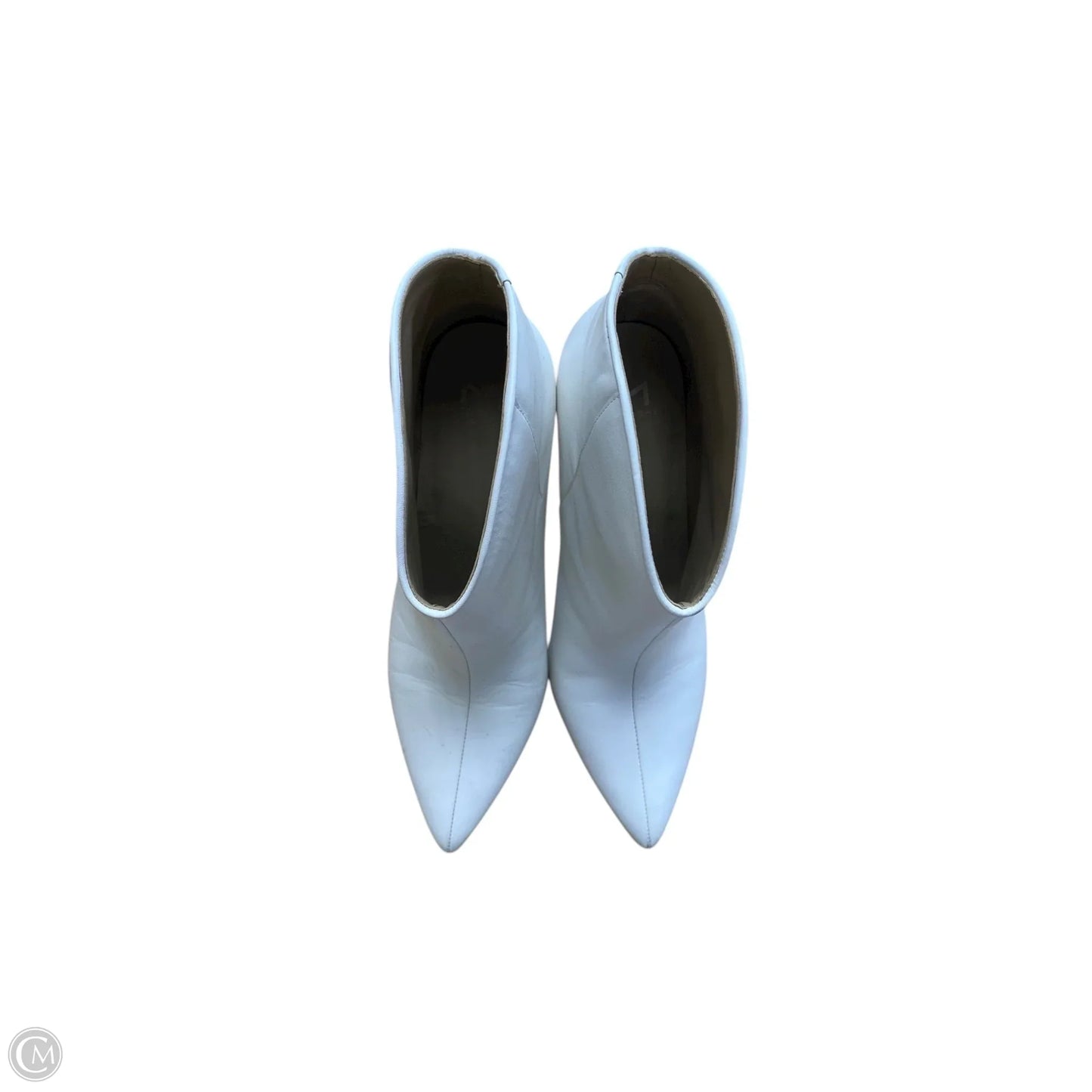 Boots Ankle Heels By Marc Fisher In White, Size: 6