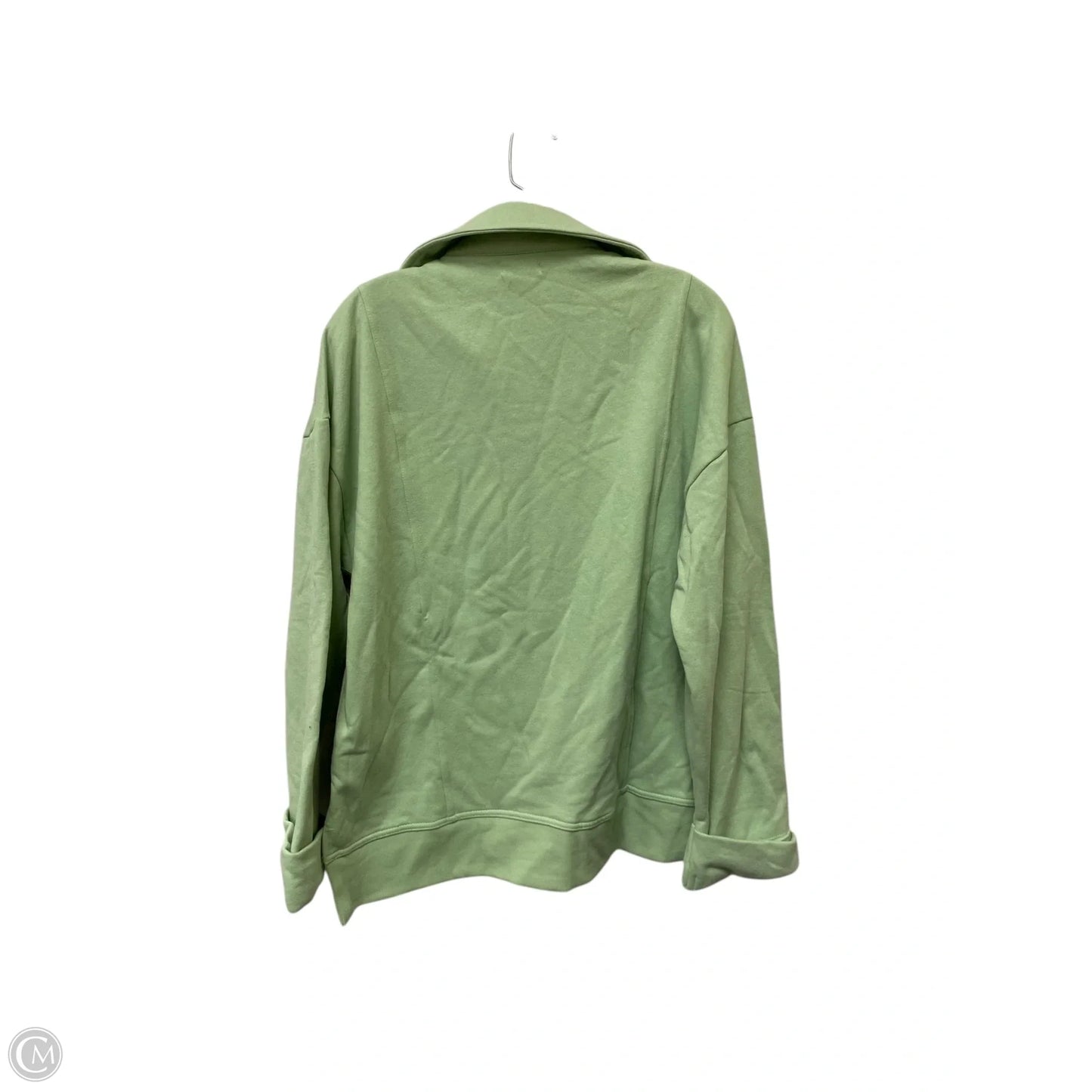 Sweatshirt Collar By Pilcro In Green, Size: M