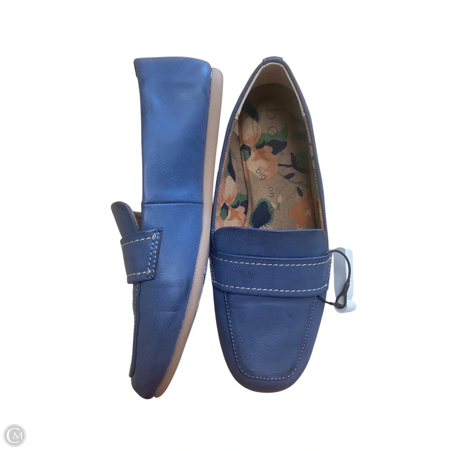 Shoes Flats By Boc In Blue, Size: 7