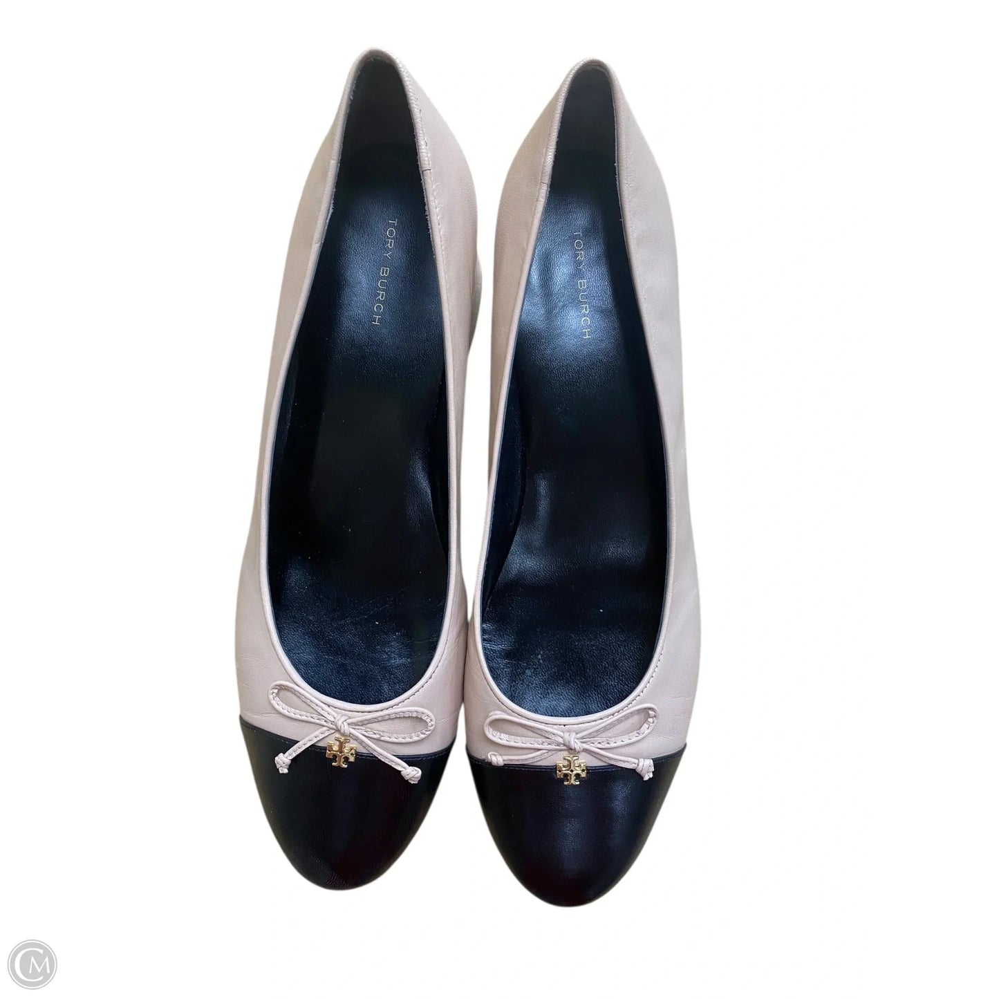 Shoes Designer By Tory Burch In Black & Cream, Size: 11