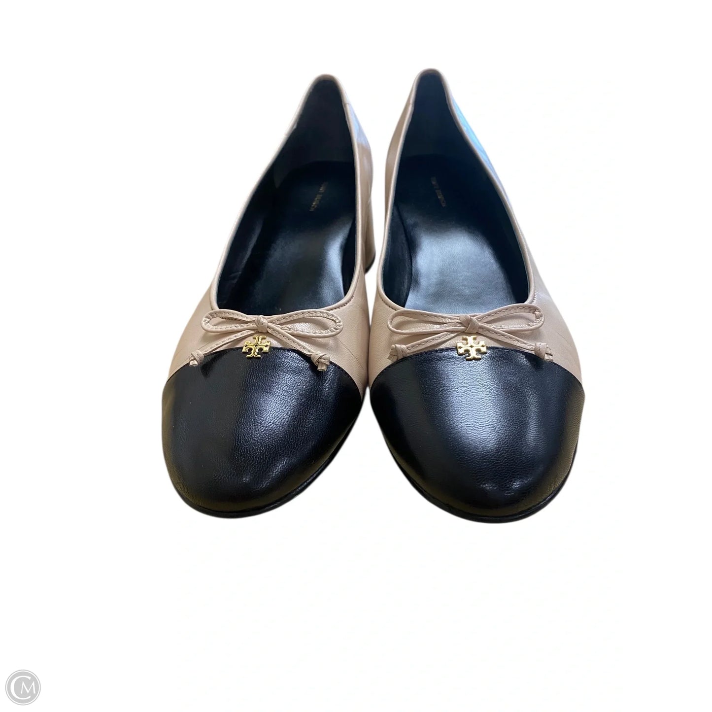 Shoes Designer By Tory Burch In Black & Cream, Size: 11