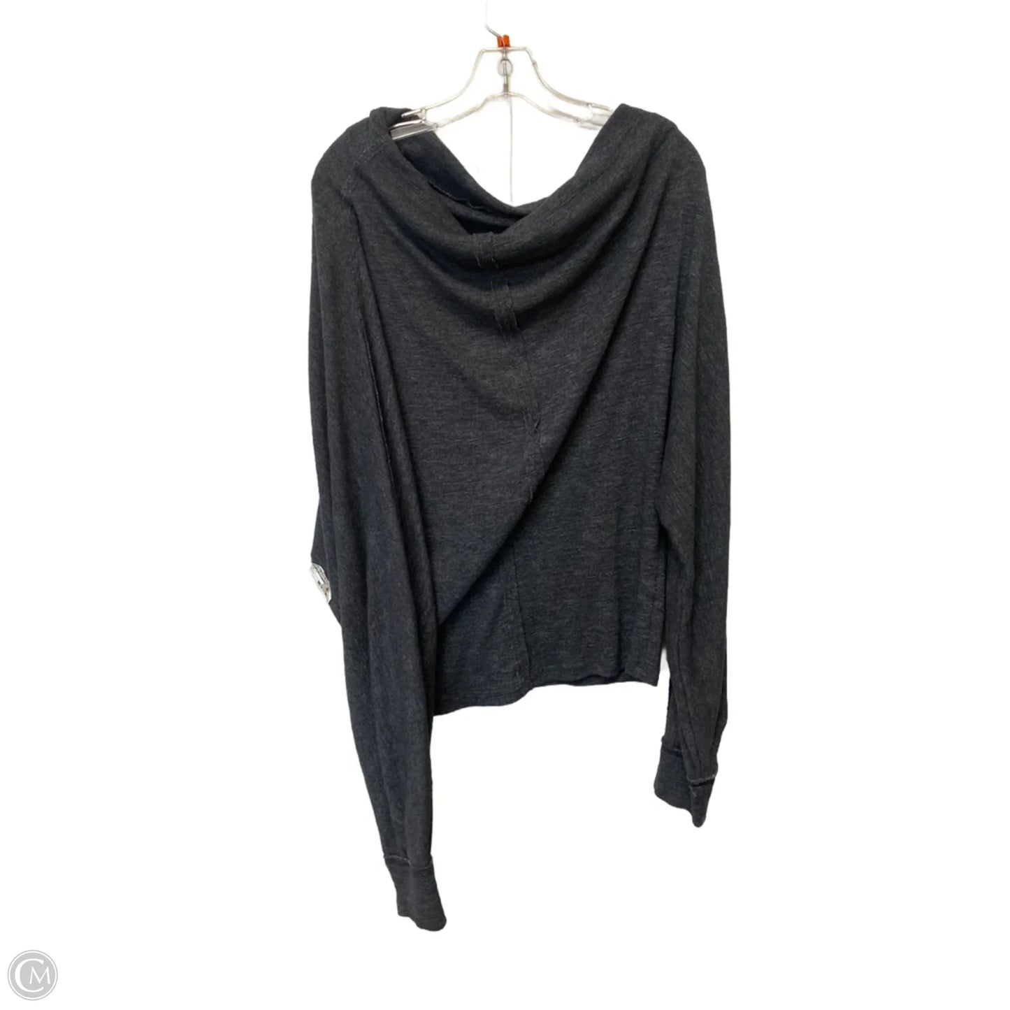 Top Long Sleeve By We The Free In Grey, Size: L