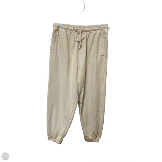 Athletic Fleece By Zara In Cream, Size: L