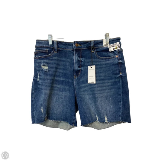 Shorts By Judy Blue In Blue Denim, Size: Xl
