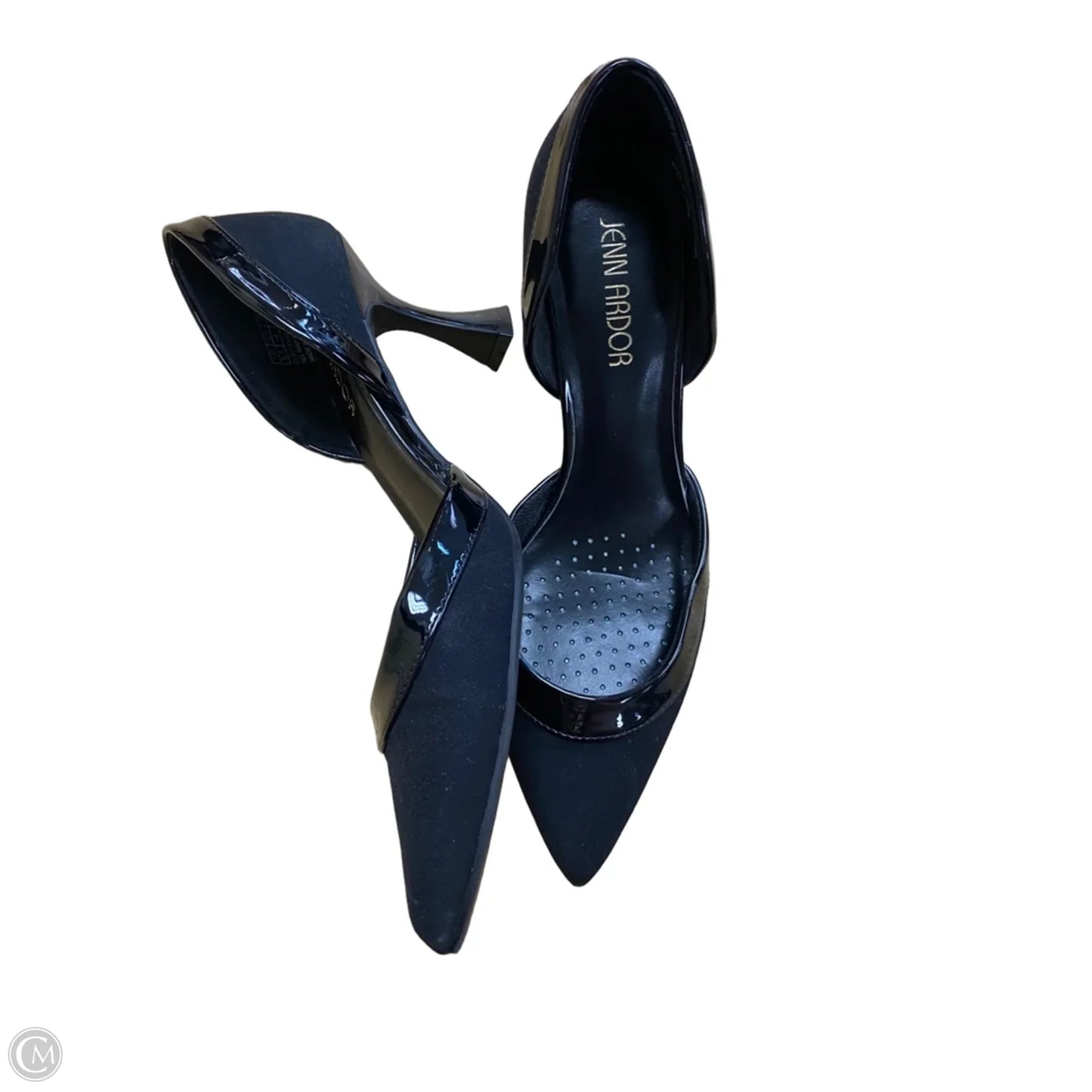 Shoes Heels Kitten By Clothes Mentor In Black, Size: 6.5