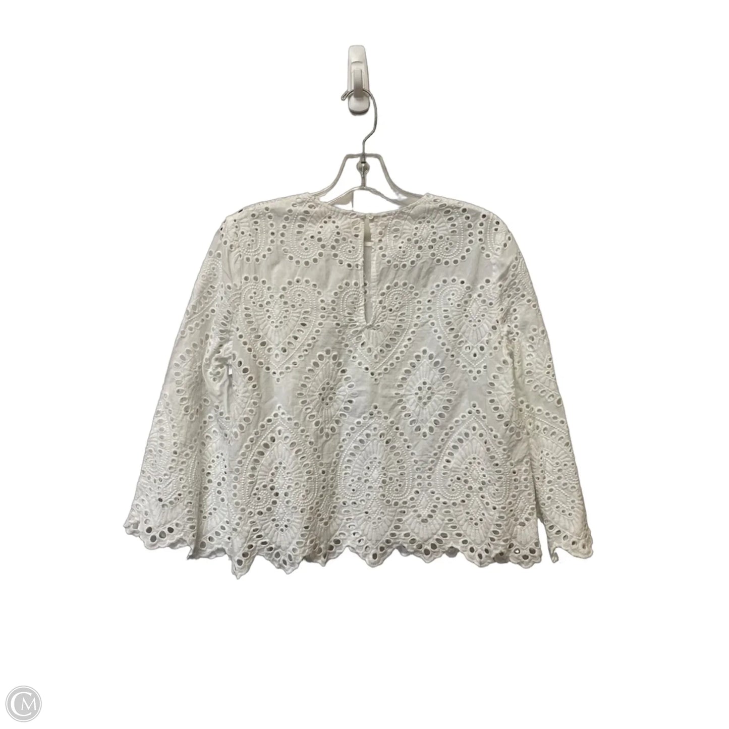 Top Long Sleeve By Wayf In White, Size: M