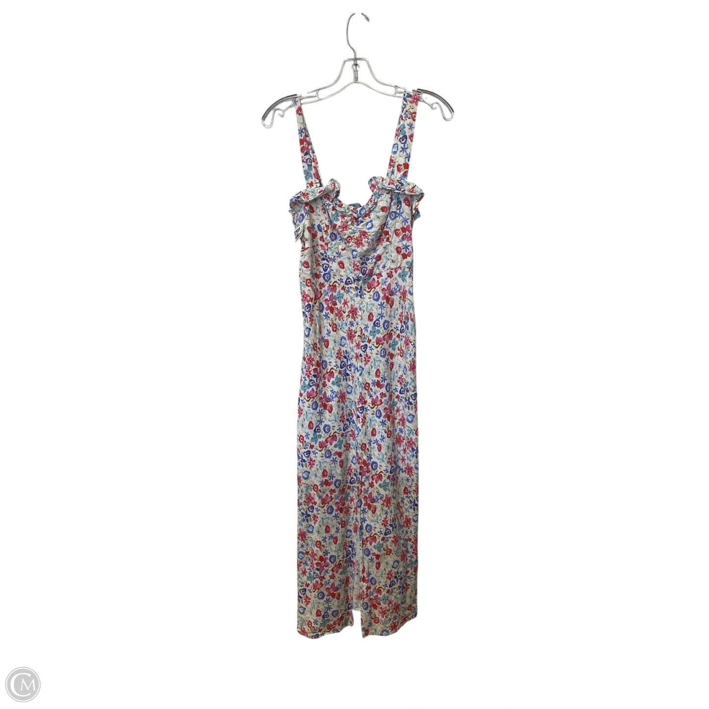 Dress Casual Maxi By Zara In Floral Print, Size: M