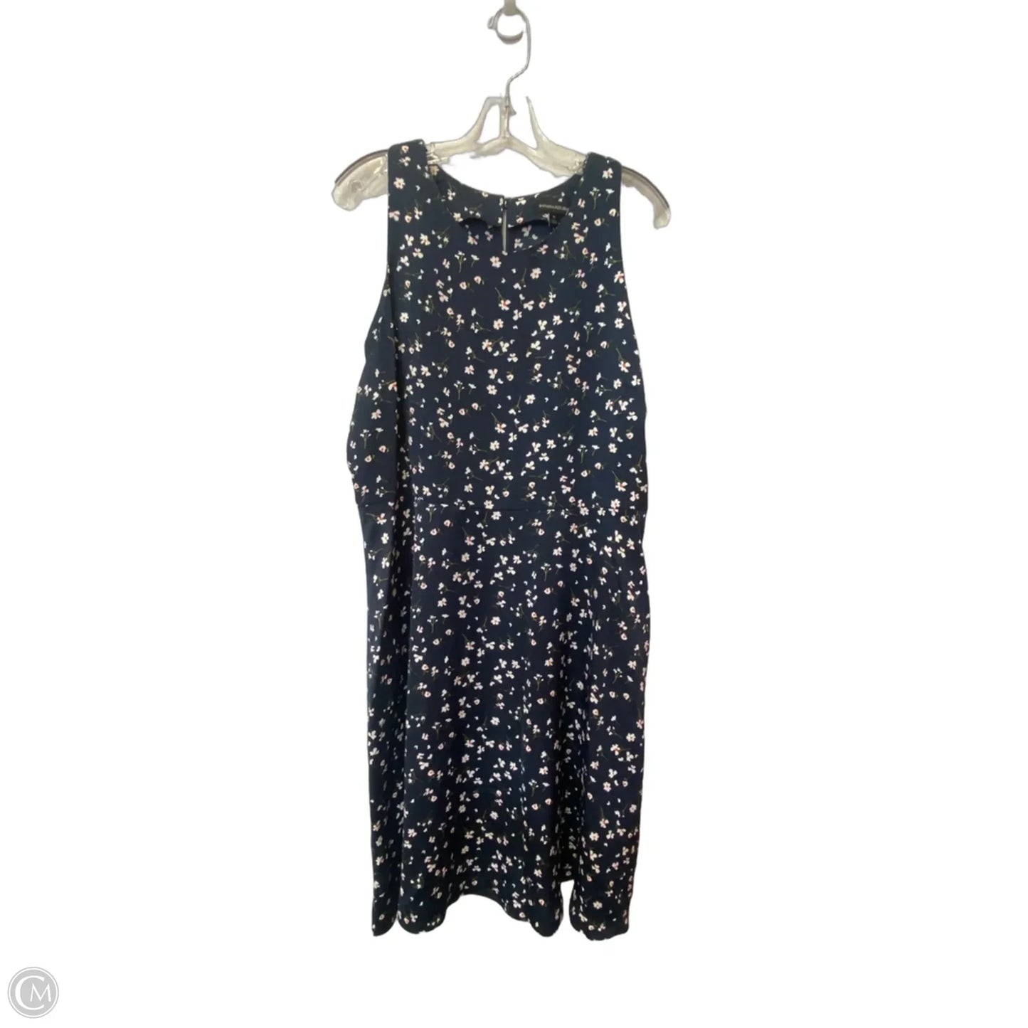 Dress Casual Midi By Banana Republic In Floral Print, Size: Xl