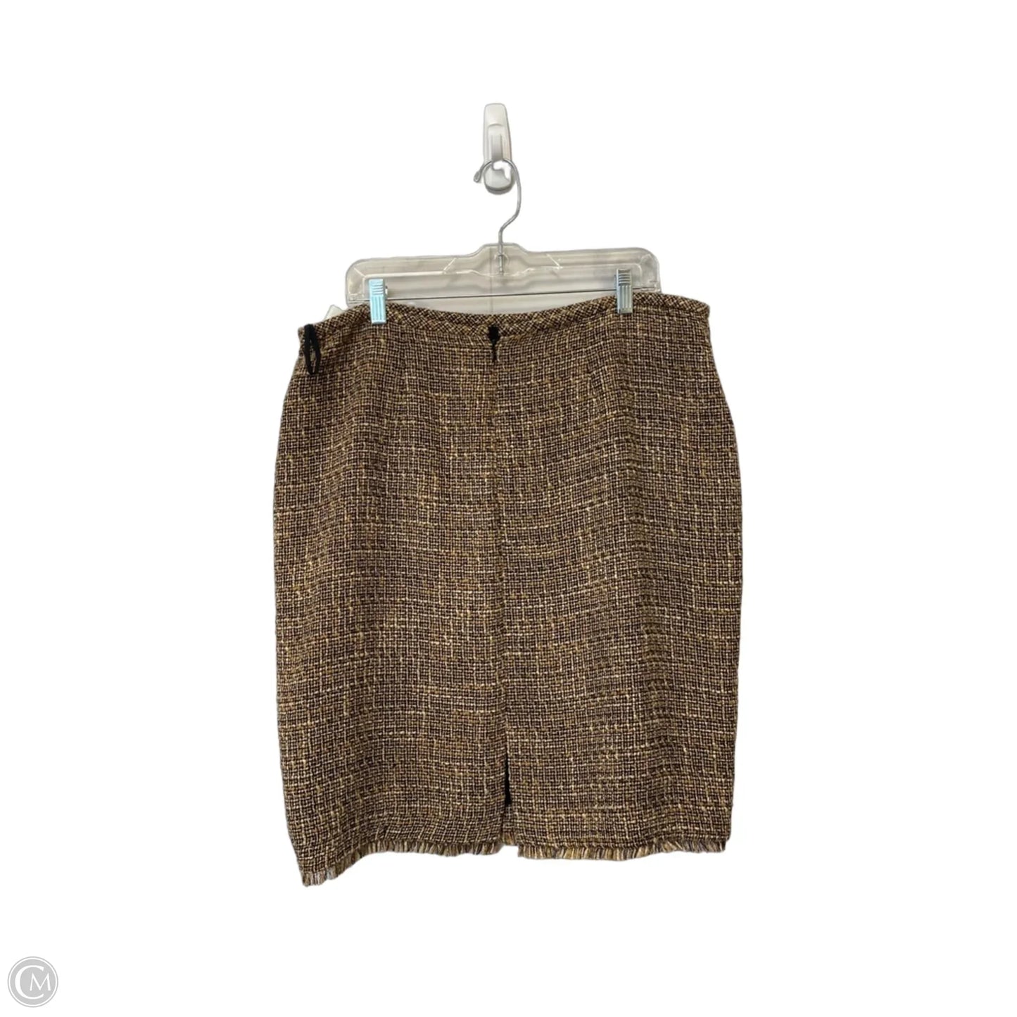 Skirt Midi By Preston And New York In Brown, Size: 16