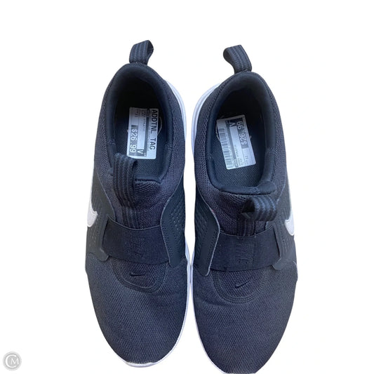 Shoes Athletic By Nike In Black, Size: 11