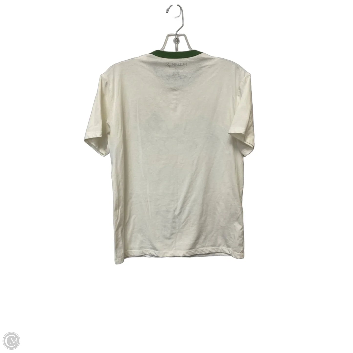 Top Short Sleeve By Modern Lux In White, Size: Xxs