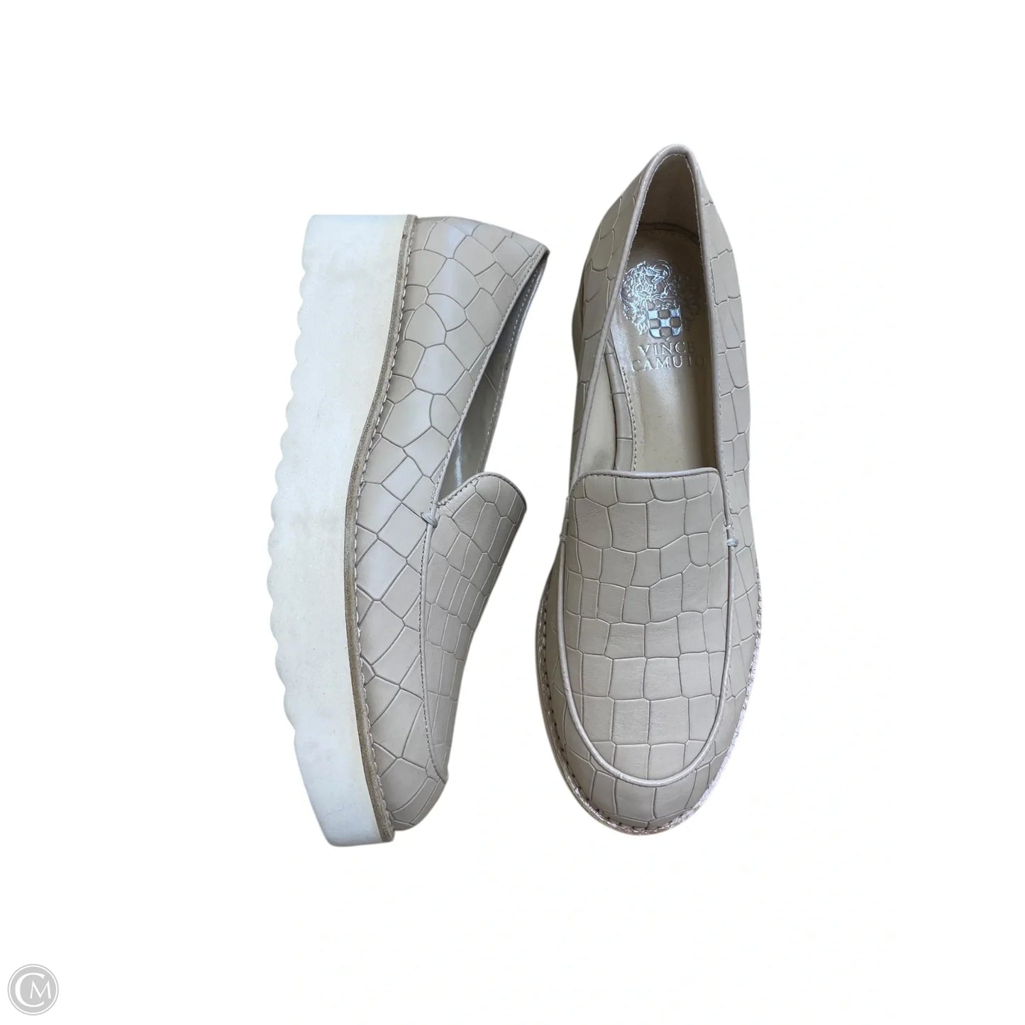 Shoes Sneakers Platform By Vince Camuto In Beige, Size: 7