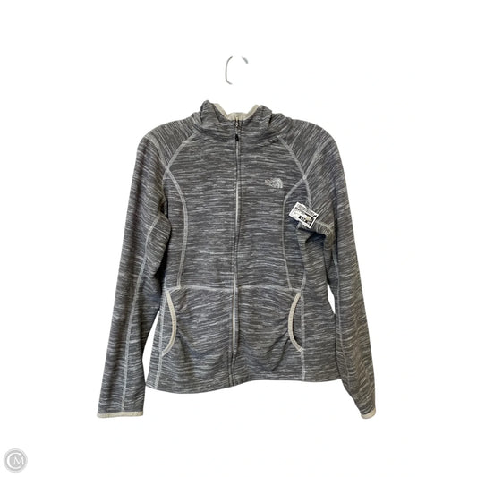Athletic Jacket By The North Face In Grey, Size: M