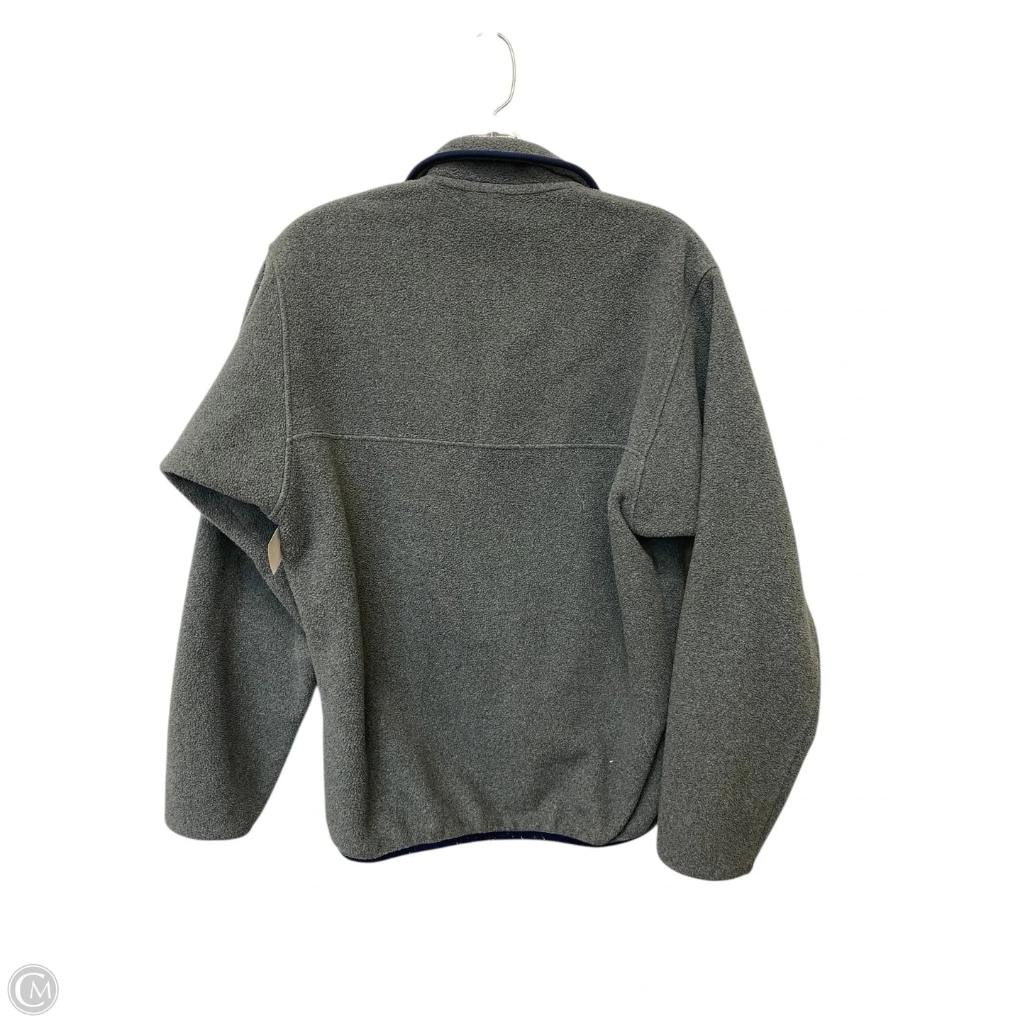 Jacket Fleece By Patagonia In Grey, Size: Xs