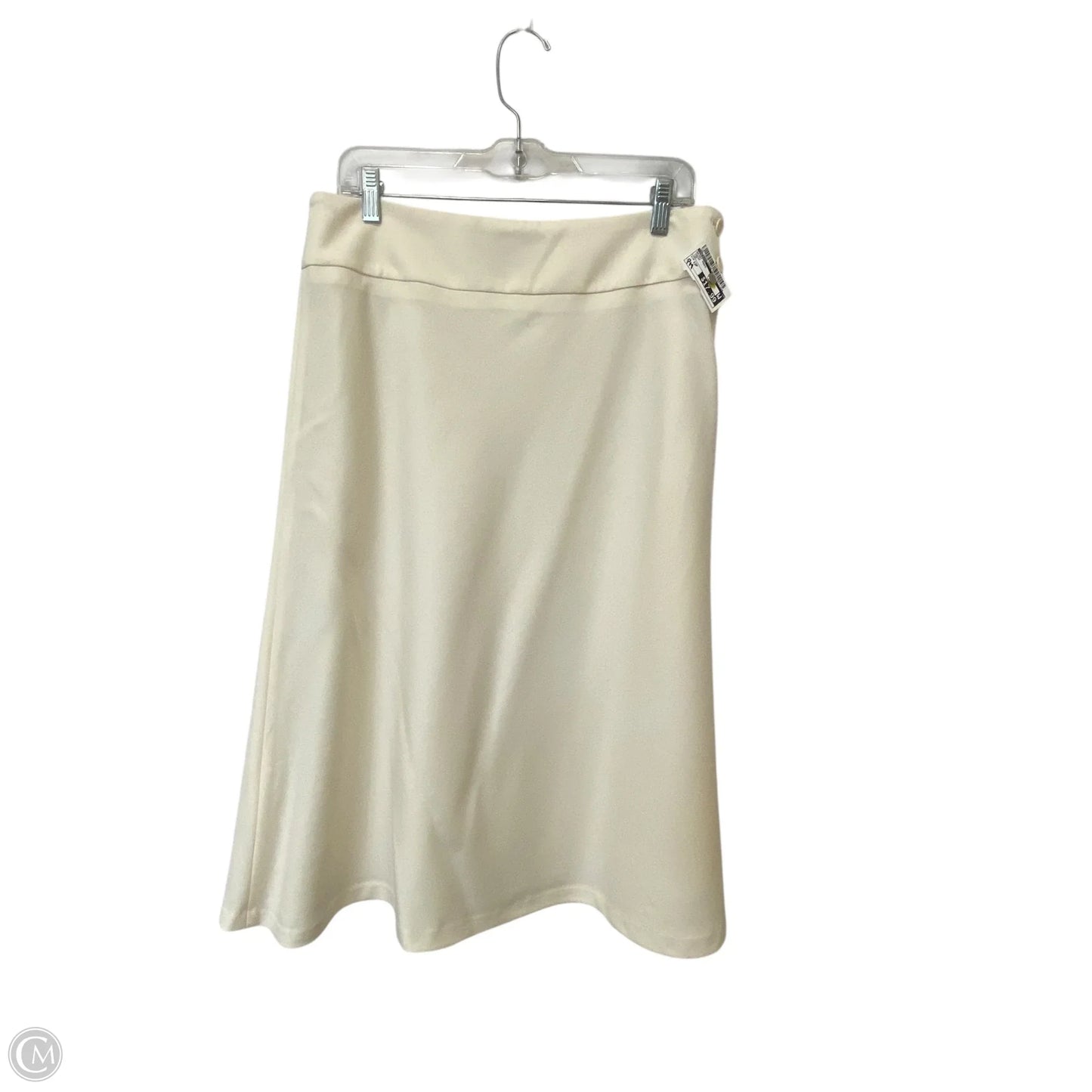 Skirt Maxi By Talbots In Cream, Size: 12p