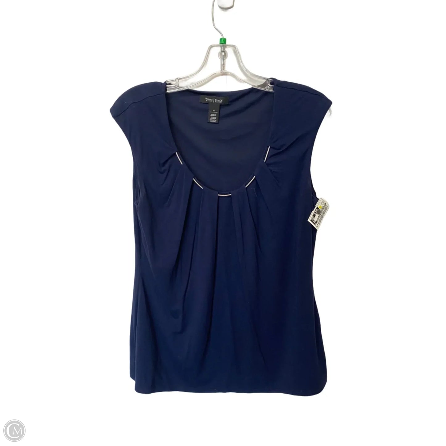 Top Sleeveless By White House Black Market In Blue, Size: M