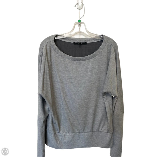 Top Long Sleeve By White House Black Market In Grey, Size: M