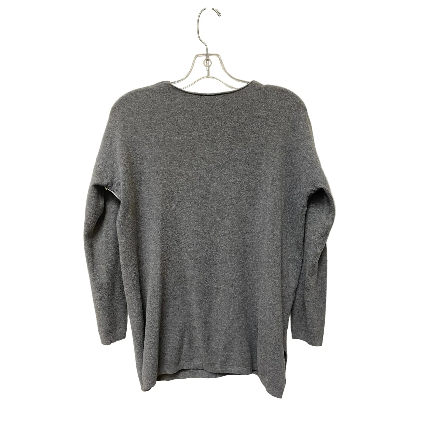 Top Long Sleeve By Staccato In Grey, Size: M