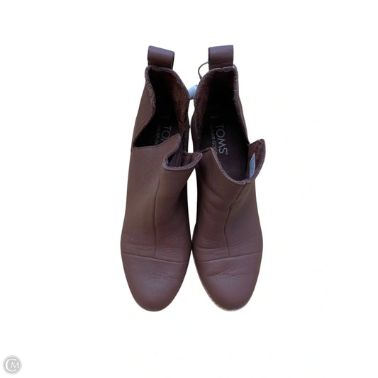 Shoes Heels Block By Toms In Purple, Size: 6