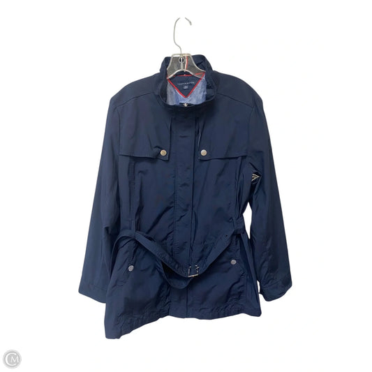 Jacket Other By Tommy Hilfiger In Blue, Size: 2x