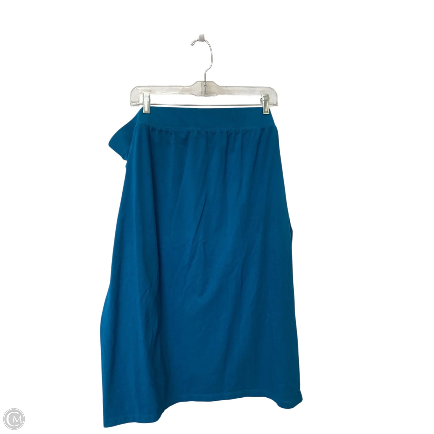 Skirt Midi By Catherines In Blue, Size: 2x