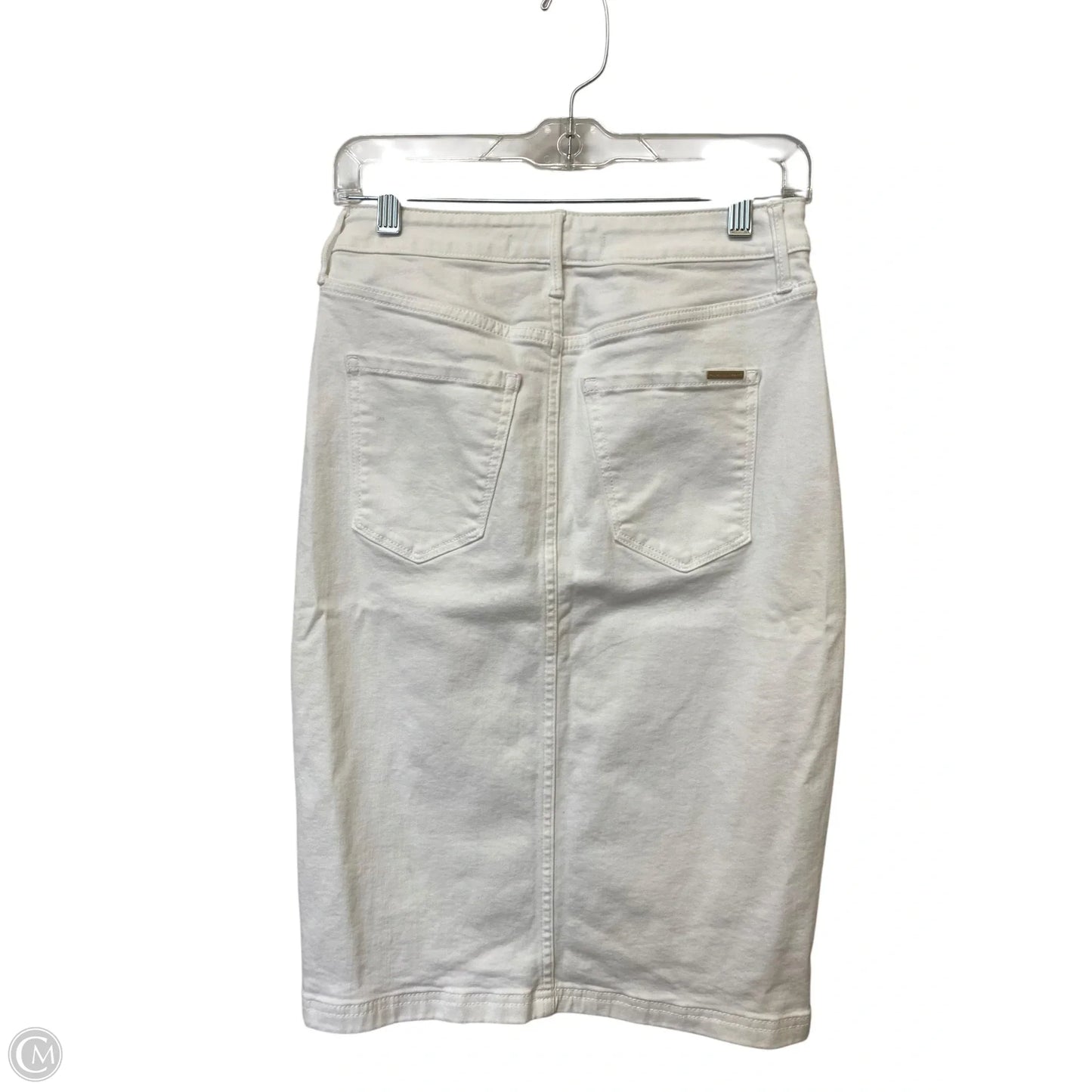Skirt Midi By White House Black Market In White, Size: 2