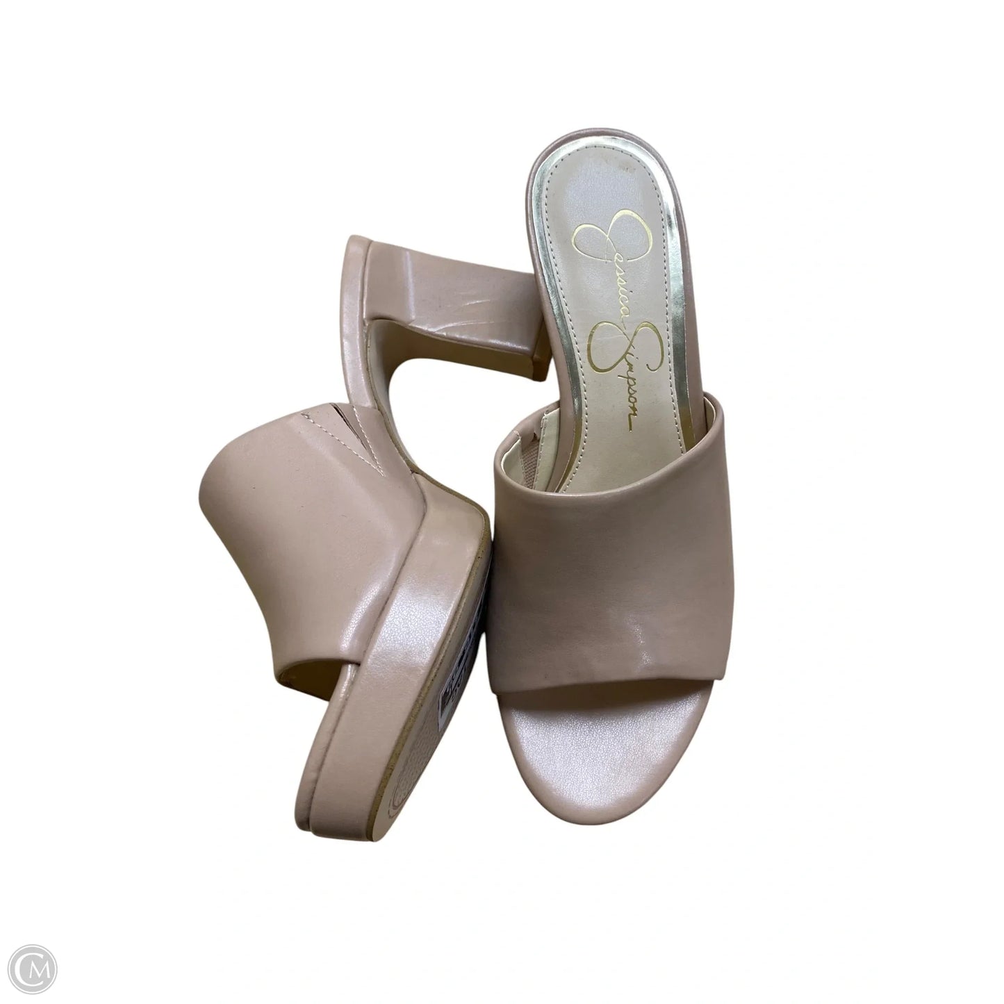 Shoes Heels Platform By Clothes Mentor In Pink, Size: 6