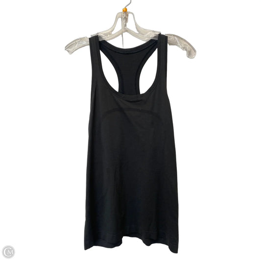 Athletic Tank Top By Lululemon In Black, Size: 8