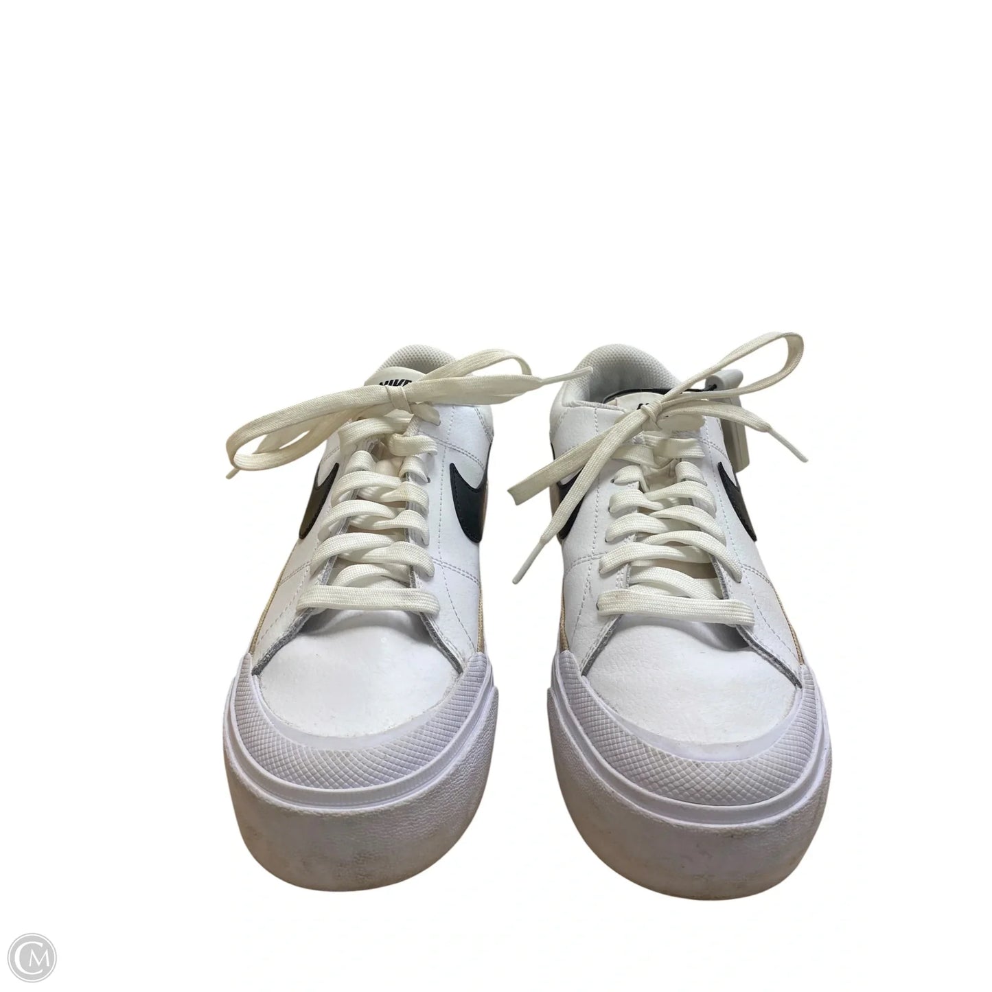 Shoes Athletic By Nike In White, Size: 8.5