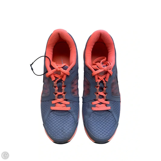 Shoes Athletic By Nike Apparel In Grey, Size: 7