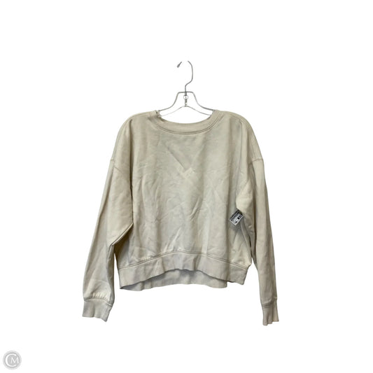 Sweatshirt Crewneck By Universal Thread In Cream, Size: Xl