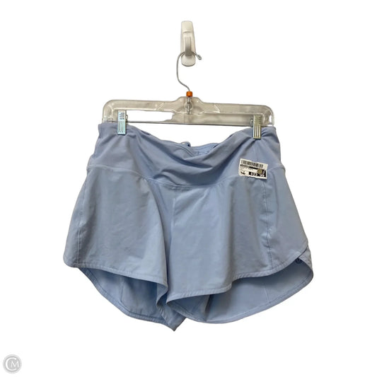 Athletic Shorts By Lululemon In Blue, Size: 10