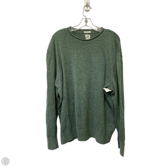 Top Long Sleeve By Gap In Green, Size: Xl