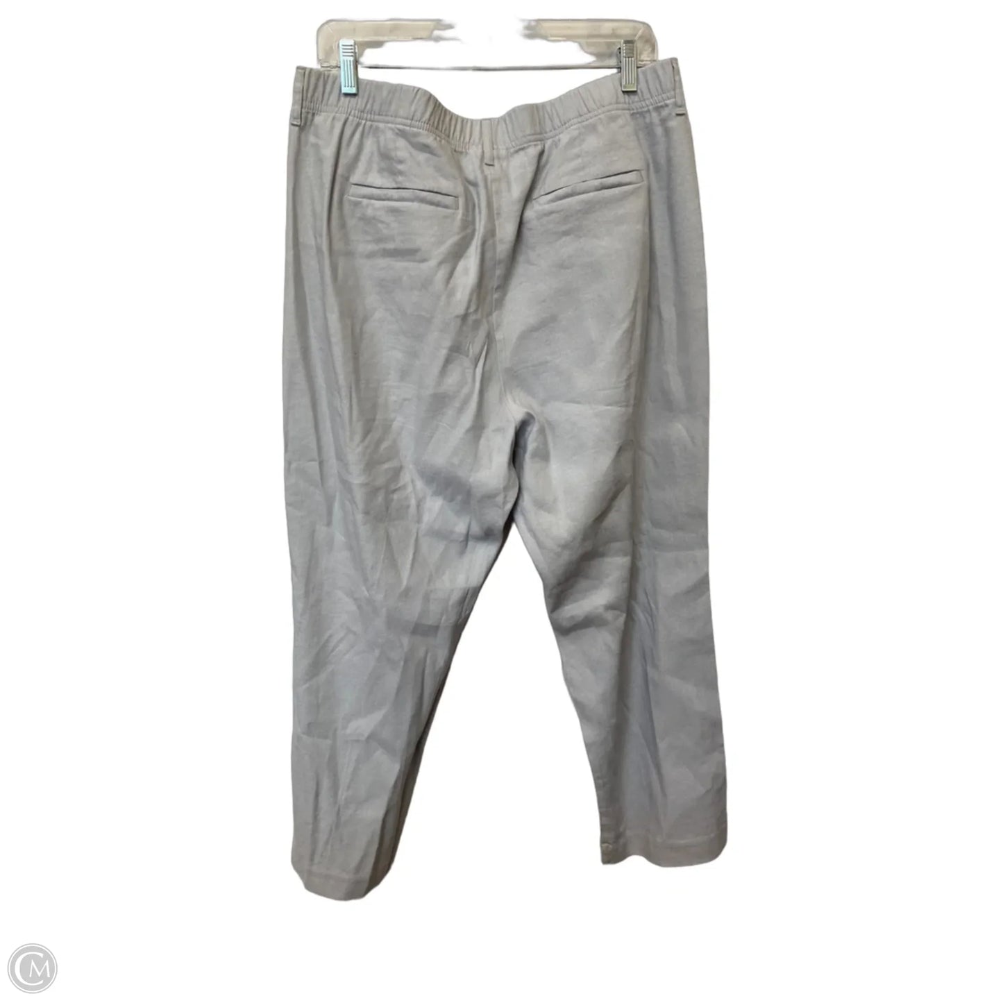 Pants Linen By J. Jill In Grey, Size: L