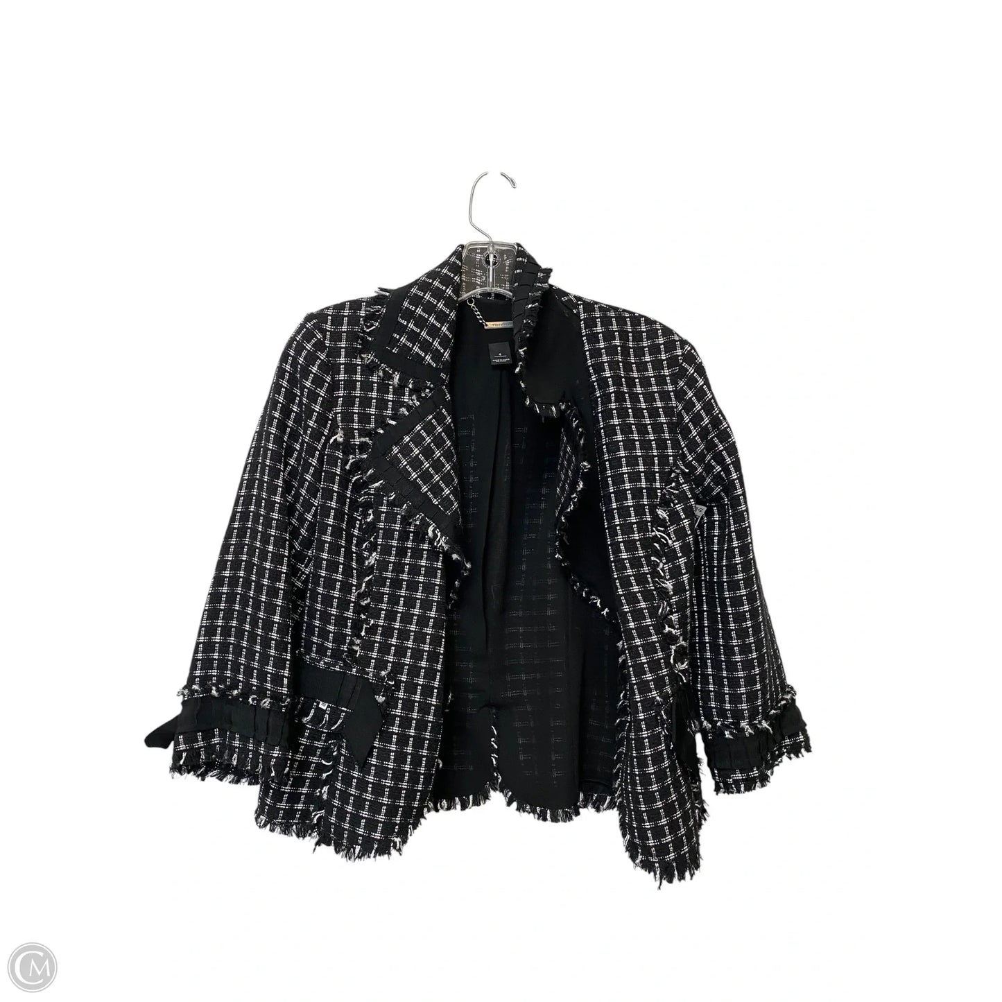 Blazer By White House Black Market In Black & White, Size: 4