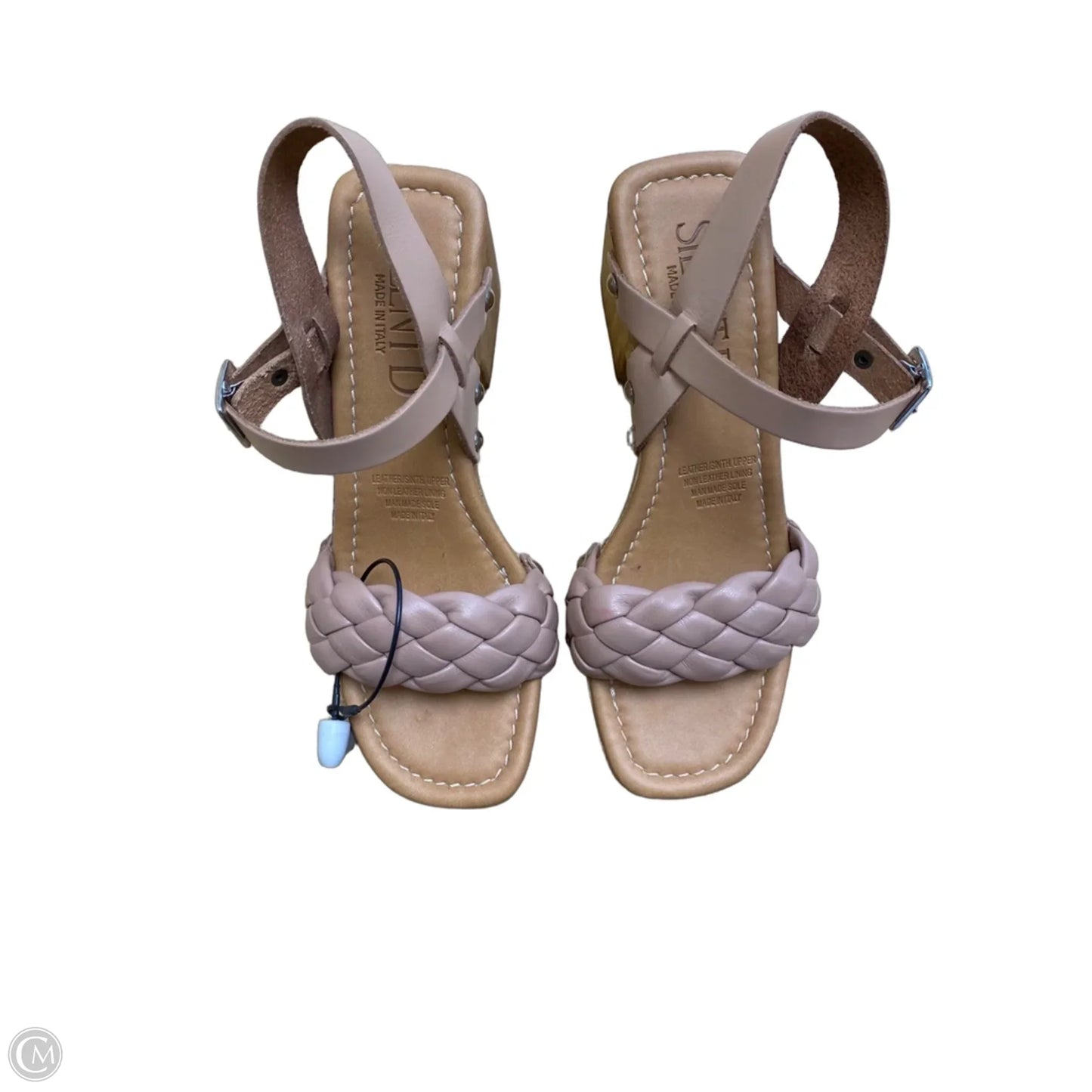 Shoes Heels Block By Clothes Mentor In Tan, Size: 8