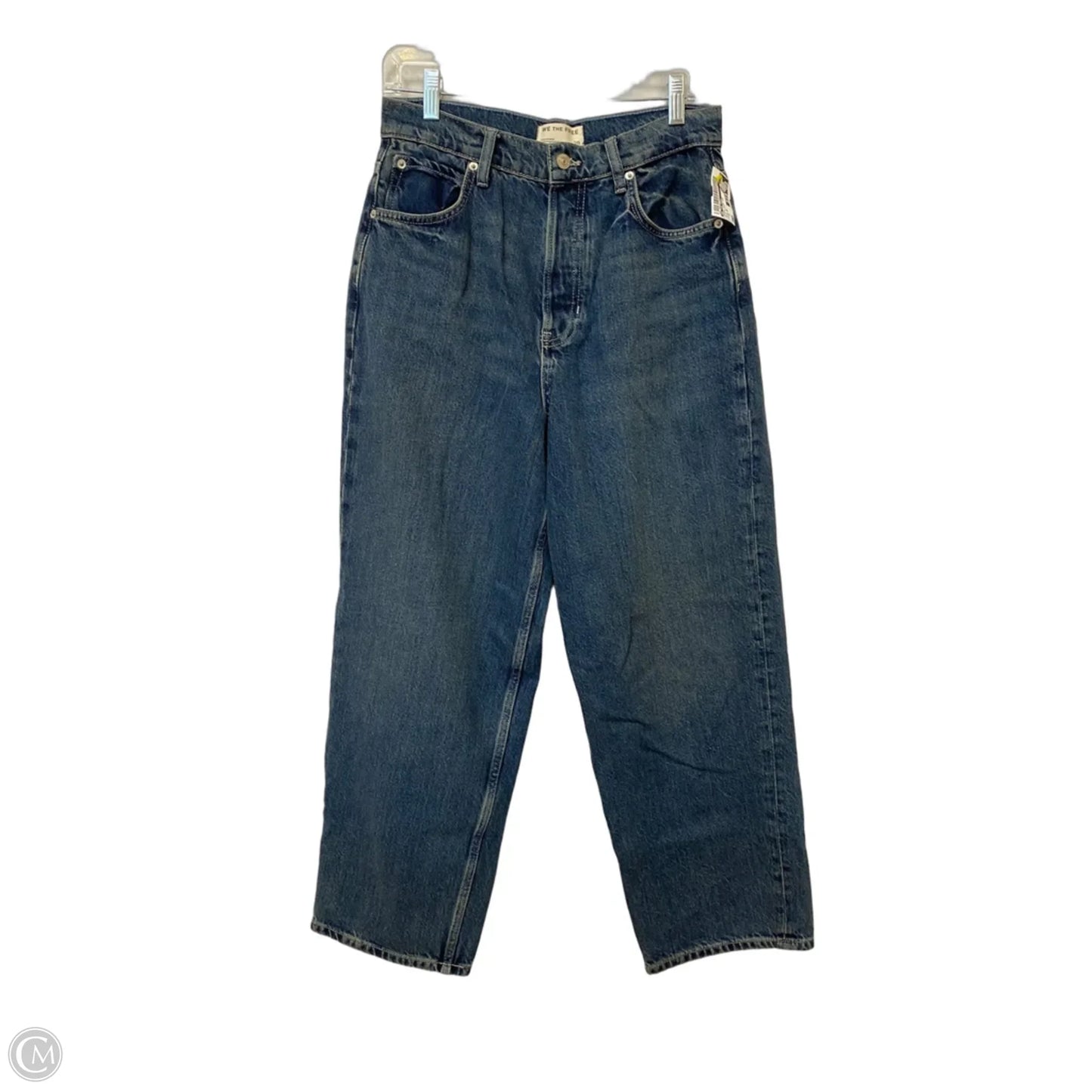 Jeans Wide Leg By We The Free In Blue Denim, Size: 6