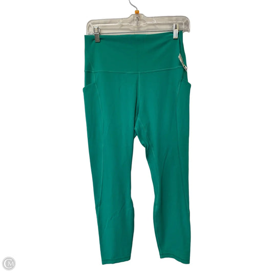 Athletic Leggings By Lululemon In Green, Size: 10