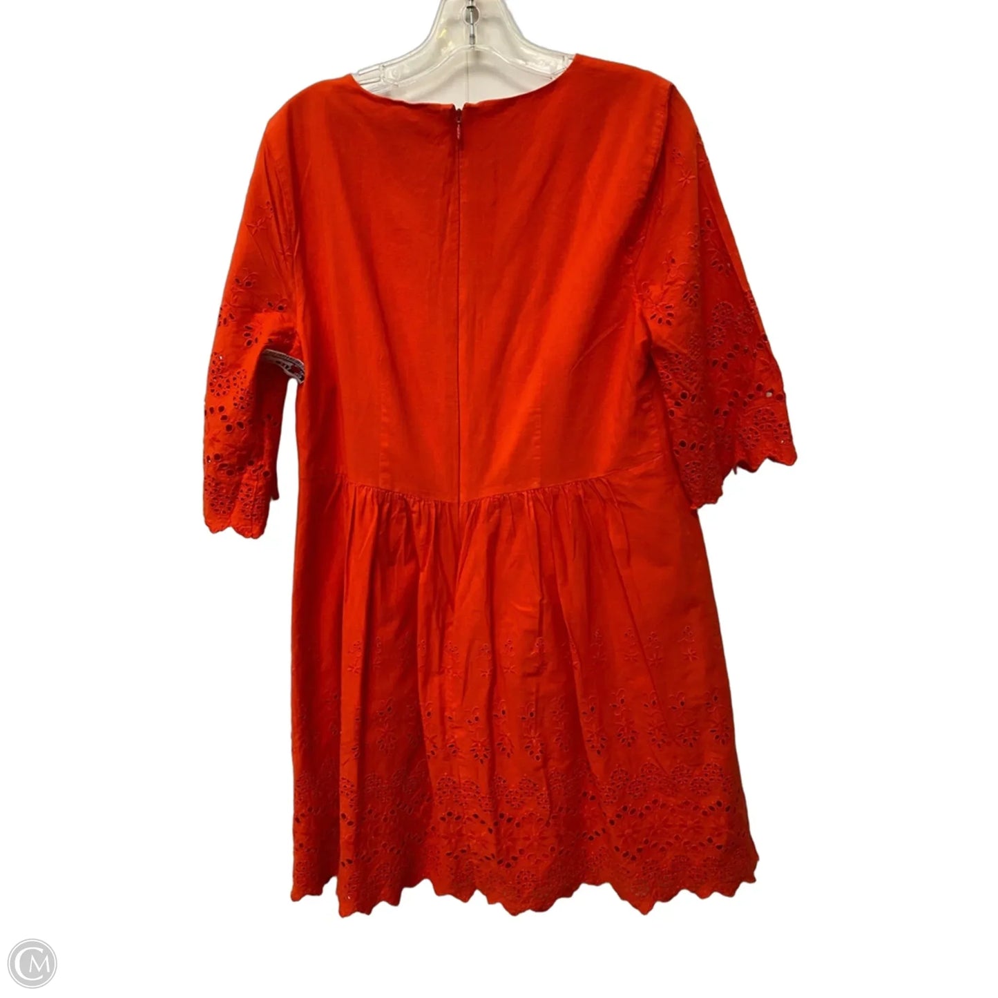 Dress Party Midi By Madewell In Red, Size: 6