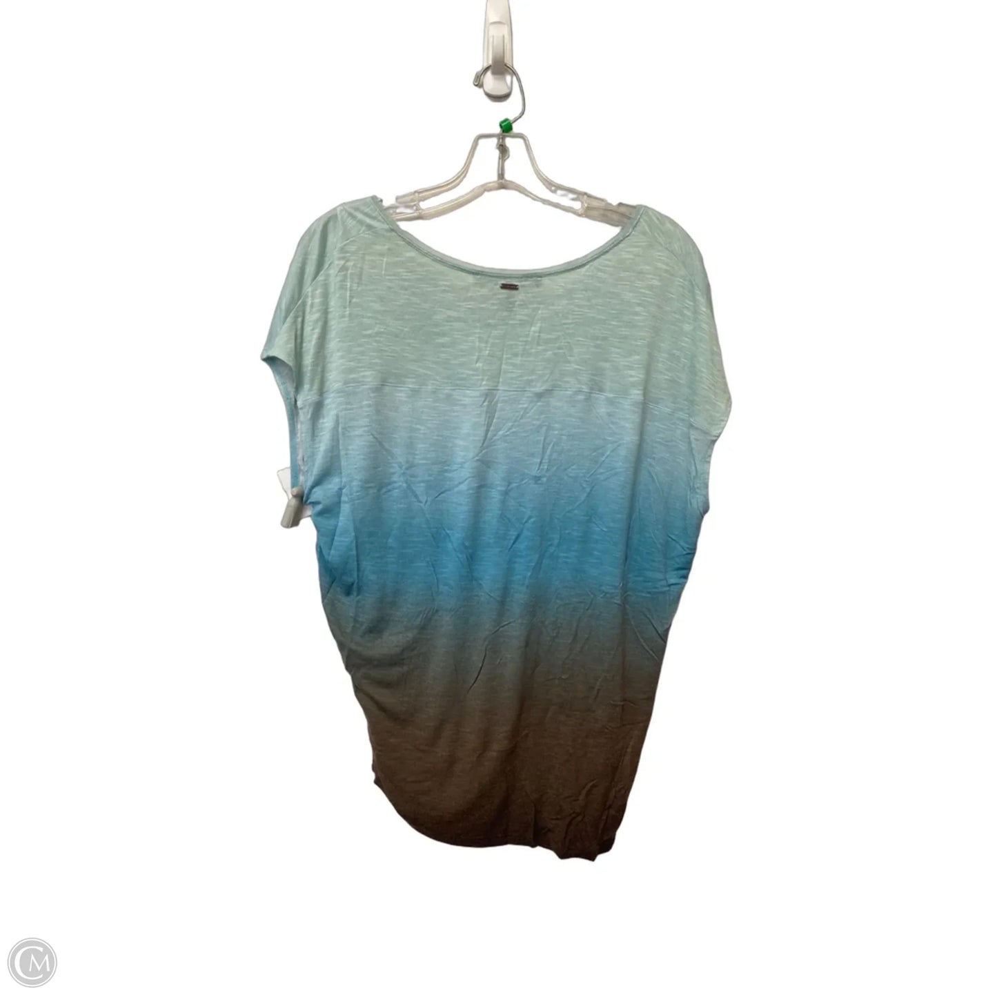 Top Short Sleeve By White House Black Market In Blue, Size: S