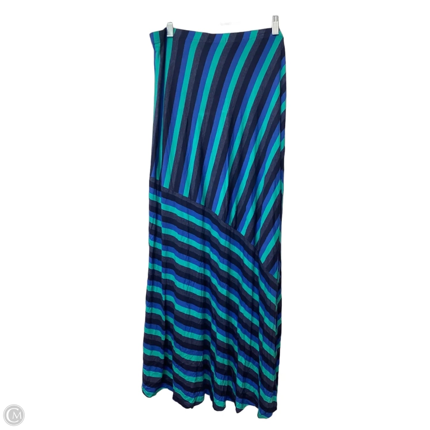 Skirt Maxi By Matty M In Striped Pattern, Size: Xl