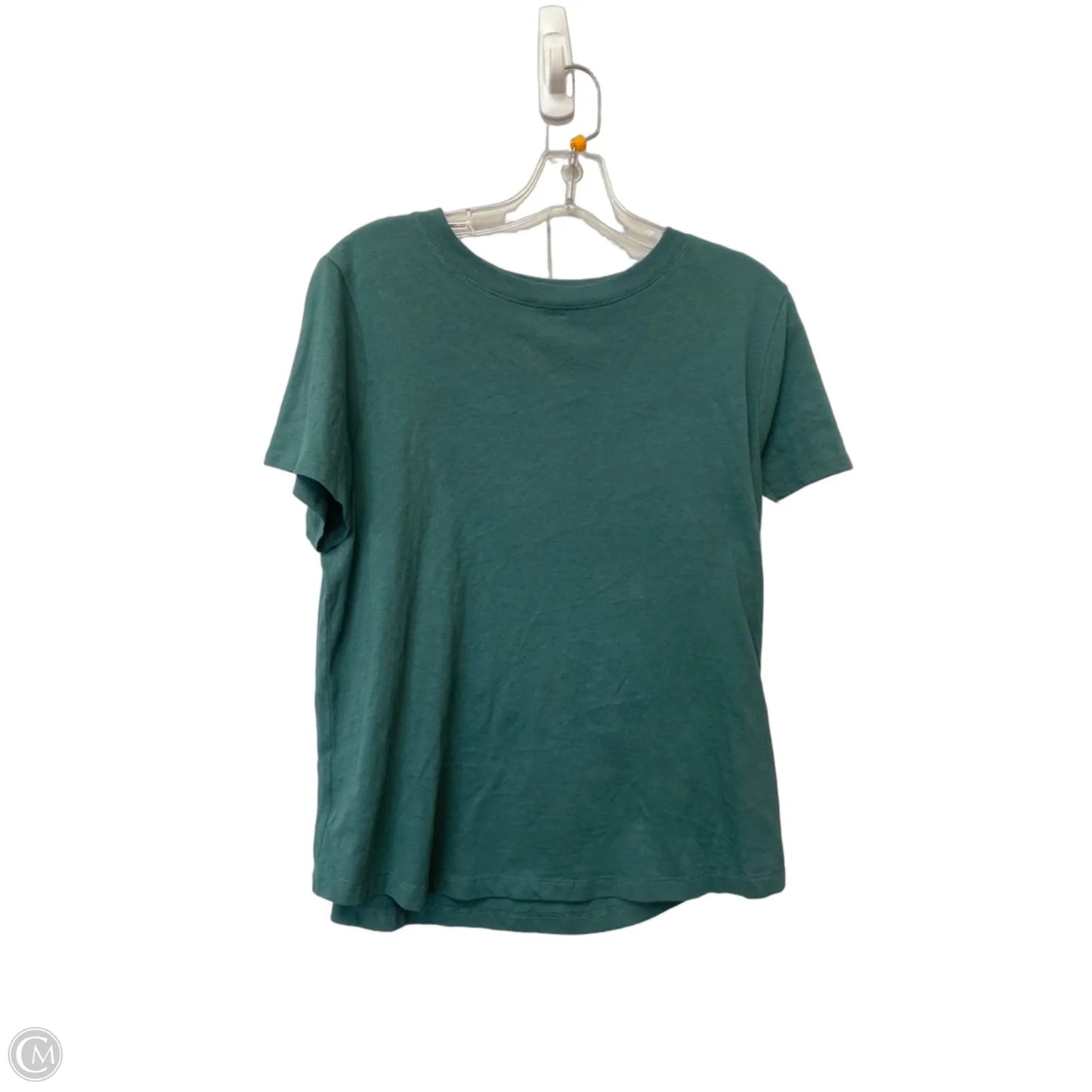 Top Short Sleeve By Madewell In Green, Size: L