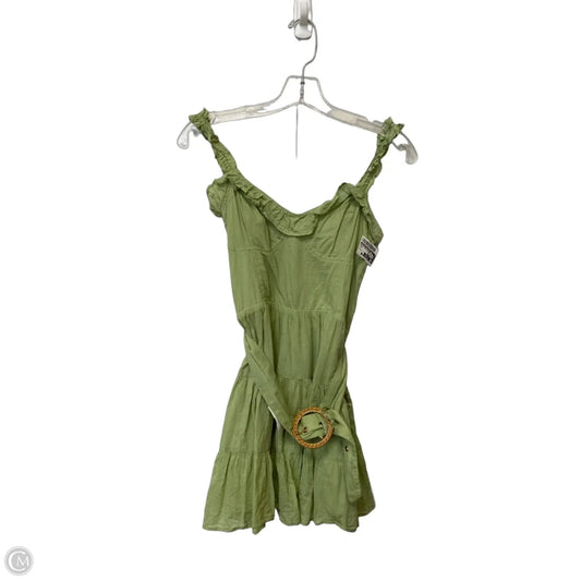 Dress Casual Short By Show Me Your Mumu In Green, Size: S