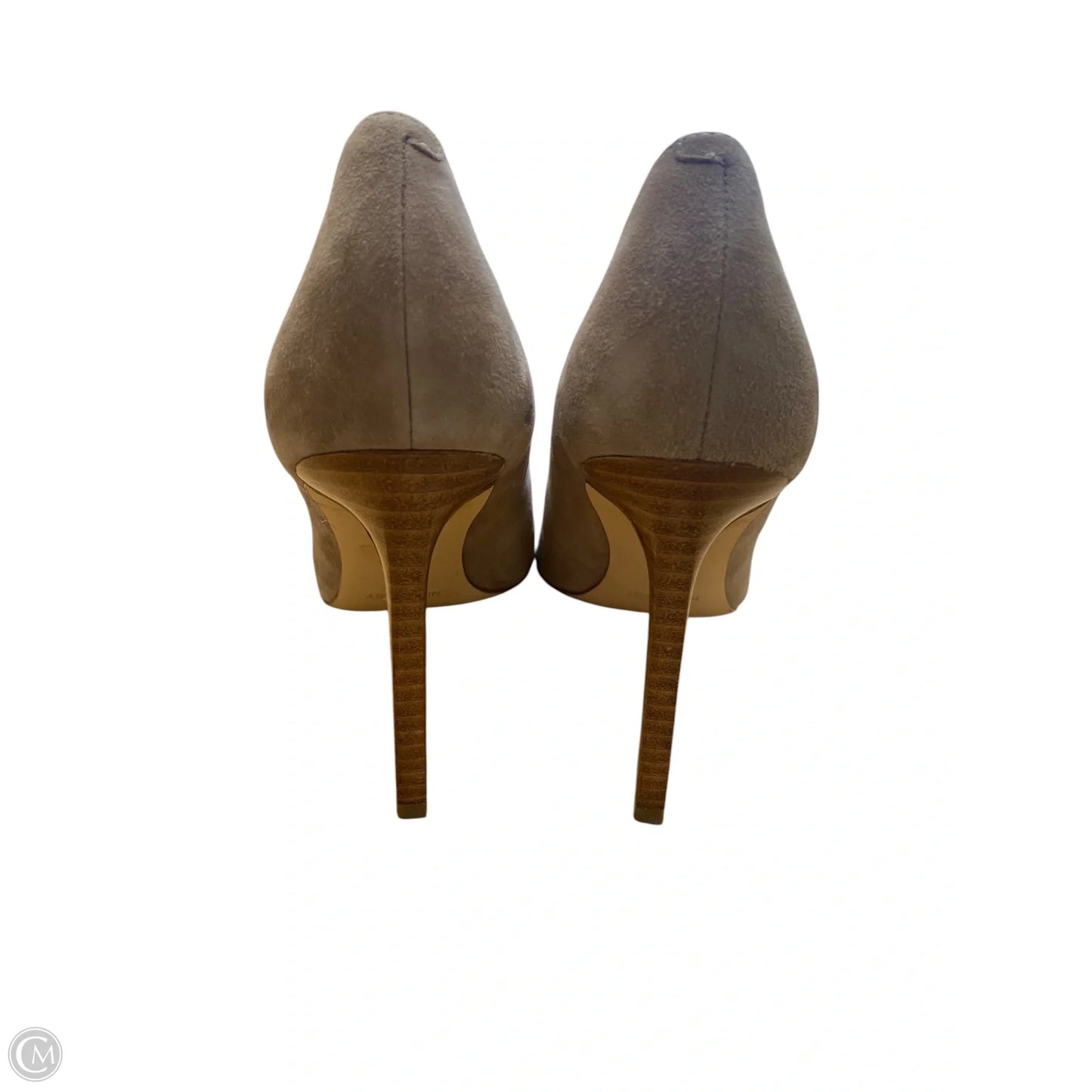 Shoes Heels Kitten By Nine West In Tan, Size: 7.5
