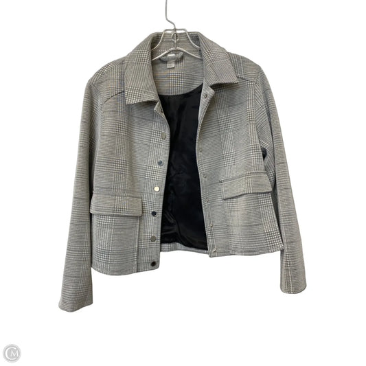 Blazer By Clothes Mentor In Grey, Size: S