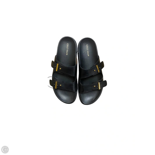 Sandals Flats By Cole-haan In Black, Size: 8.5